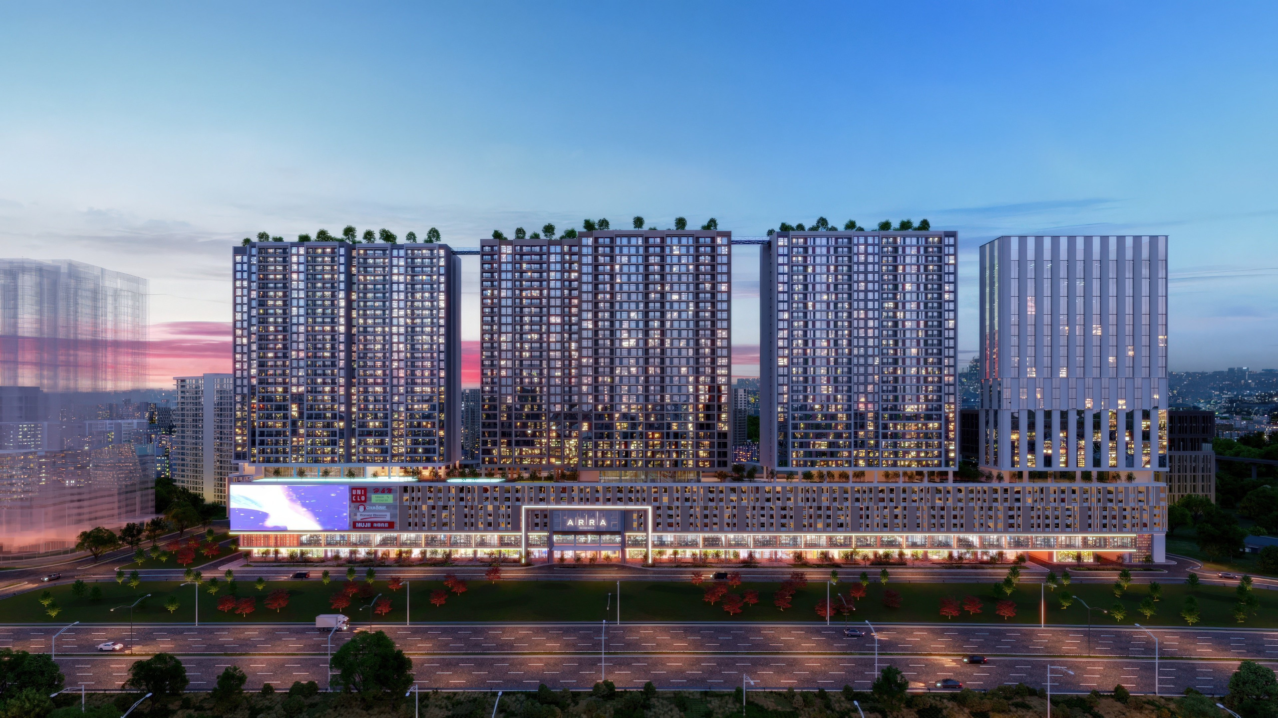 Artist impression of ARRA Residences in Ara Damansara